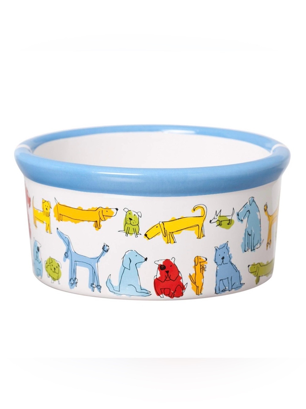 Signature Housewares Dog Town Bowl 6.26x3”